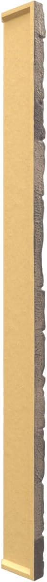 imageUniversal Inside Corner for EverStone Faux Stone Siding Panels 3quotW x 3quotD x 48quotH Iron Mill ColorCascade River