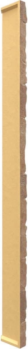 imageUniversal Inside Corner for EverStone Faux Stone Siding Panels 3quotW x 3quotD x 48quotH Iron Mill ColorFall Bank