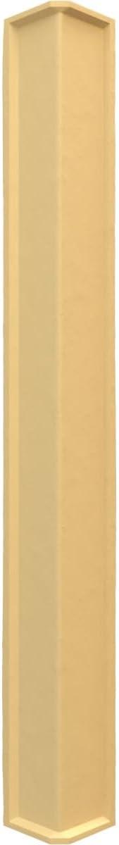 imageUniversal Inside Corner for EverStone Faux Stone Siding Panels 3quotW x 3quotD x 48quotH Iron Mill ColorLinen Graphite