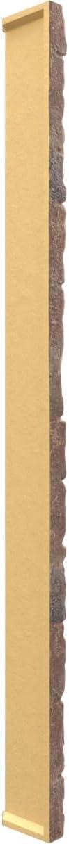 imageUniversal Inside Corner for EverStone Faux Stone Siding Panels 3quotW x 3quotD x 48quotH Iron Mill ColorOrchard Cliff