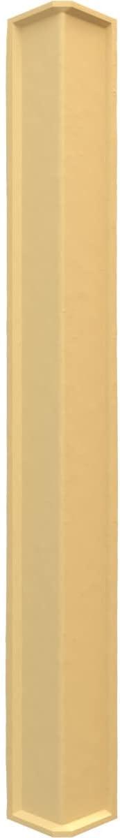 imageUniversal Inside Corner for EverStone Faux Stone Siding Panels 3quotW x 3quotD x 48quotH Iron Mill ColorSandstone