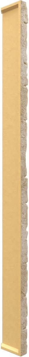 imageUniversal Inside Corner for EverStone Faux Stone Siding Panels 3quotW x 3quotD x 48quotH Iron Mill ColorSandstone