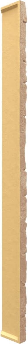 imageUniversal Inside Corner for EverStone Faux Stone Siding Panels 3quotW x 3quotD x 48quotH Iron Mill ColorWheat Field