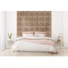 image11 78quotW x 11 78quotH x 12quotP Ancient Boat Wood Mosaic Wall Tile Natural Finish