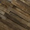 image11 78quotW x 11 78quotH x 12quotP Interlocking Boat Wood Mosaic Wall Tile Natural Finish