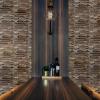 image11 78quotW x 11 78quotH x 12quotP Interlocking Boat Wood Mosaic Wall Tile Natural Finish