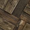 image11 78quotW x 11 78quotH x 34quotP Boca Boat Wood Mosaic Wall Tile Natural Finish