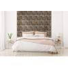 image11 78quotW x 11 78quotH x 34quotP Boca Boat Wood Mosaic Wall Tile Natural Finish