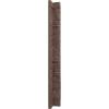 imageEkena Millwork 3quotW x 3quotD x 48quotH Universal Inside Corner for StoneWall Faux Stone Siding Panels SandstoneAutumn Bronze