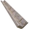 imageEkena Millwork 3quotW x 3quotD x 48quotH Universal Inside Corner for StoneWall Faux Stone Siding Panels SandstoneCannondale