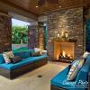 imageEkena Millwork 3quotW x 3quotD x 48quotH Universal Inside Corner for StoneWall Faux Stone Siding Panels SandstoneCanyon Brown