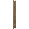 imageEkena Millwork 3quotW x 3quotD x 48quotH Universal Inside Corner for StoneWall Faux Stone Siding Panels SandstoneIron Mill