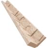 imageEkena Millwork 3quotW x 3quotD x 48quotH Universal Inside Corner for StoneWall Faux Stone Siding Panels SandstoneOcean Floor