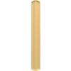 imageEkena Millwork 3quotW x 3quotD x 48quotH Universal Inside Corner for StoneWall Faux Stone Siding Panels SandstoneSlate Gray