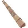 imageEkena Millwork 3quotW x 3quotD x 48quotH Universal Outside Corner for StoneWall Faux Stone Siding Panels SandstoneFall Bank