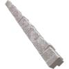 imageEkena Millwork 3quotW x 3quotD x 48quotH Universal Outside Corner for StoneWall Faux Stone Siding Panels SandstoneGrey Granite