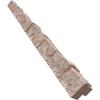 imageEkena Millwork 3quotW x 3quotD x 48quotH Universal Outside Corner for StoneWall Faux Stone Siding Panels SandstoneMount Vernon