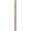 imageEkena Millwork 3quotW x 3quotD x 48quotH Universal Outside Corner for StoneWall Faux Stone Siding Panels SandstoneSea Shell