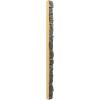 imageEkena Millwork 3quotW x 3quotD x 48quotH Universal Outside Corner for StoneWall Faux Stone Siding Panels SandstoneSlate Gray
