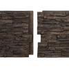 imageEkena Millwork 45 34quotW x 24 12quotH x 1 14quotD Canyon Ridge Stacked Stone StoneWall Faux Stone Siding Panel Smokey RidgeAlder Creek