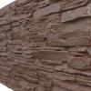 imageEkena Millwork 45 34quotW x 24 12quotH x 1 14quotD Canyon Ridge Stacked Stone StoneWall Faux Stone Siding Panel Smokey RidgeAutumn Bronze