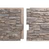 imageEkena Millwork 45 34quotW x 24 12quotH x 1 14quotD Canyon Ridge Stacked Stone StoneWall Faux Stone Siding Panel Smokey RidgeBoardwalk Bay