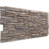 imageEkena Millwork 45 34quotW x 24 12quotH x 1 14quotD Canyon Ridge Stacked Stone StoneWall Faux Stone Siding Panel Smokey RidgeBoardwalk Bay