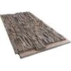 imageEkena Millwork 45 34quotW x 24 12quotH x 1 14quotD Canyon Ridge Stacked Stone StoneWall Faux Stone Siding Panel Smokey RidgeBoardwalk Bay