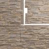 imageEkena Millwork 45 34quotW x 24 12quotH x 1 14quotD Canyon Ridge Stacked Stone StoneWall Faux Stone Siding Panel Smokey RidgeCannondale