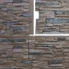 imageEkena Millwork 45 34quotW x 24 12quotH x 1 14quotD Canyon Ridge Stacked Stone StoneWall Faux Stone Siding Panel Smokey RidgeCanyon Brown