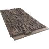 imageEkena Millwork 45 34quotW x 24 12quotH x 1 14quotD Canyon Ridge Stacked Stone StoneWall Faux Stone Siding Panel Smokey RidgeCascade River
