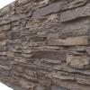 imageEkena Millwork 45 34quotW x 24 12quotH x 1 14quotD Canyon Ridge Stacked Stone StoneWall Faux Stone Siding Panel Smokey RidgeCascade River