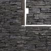 imageEkena Millwork 45 34quotW x 24 12quotH x 1 14quotD Canyon Ridge Stacked Stone StoneWall Faux Stone Siding Panel Smokey RidgeDark River