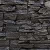 imageEkena Millwork 45 34quotW x 24 12quotH x 1 14quotD Canyon Ridge Stacked Stone StoneWall Faux Stone Siding Panel Smokey RidgeDark River