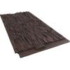 imageEkena Millwork 45 34quotW x 24 12quotH x 1 14quotD Canyon Ridge Stacked Stone StoneWall Faux Stone Siding Panel Smokey RidgeDark Tobacco