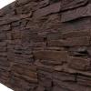 imageEkena Millwork 45 34quotW x 24 12quotH x 1 14quotD Canyon Ridge Stacked Stone StoneWall Faux Stone Siding Panel Smokey RidgeDeep Creek