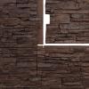 imageEkena Millwork 45 34quotW x 24 12quotH x 1 14quotD Canyon Ridge Stacked Stone StoneWall Faux Stone Siding Panel Smokey RidgeDeep Creek