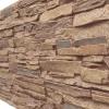 imageEkena Millwork 45 34quotW x 24 12quotH x 1 14quotD Canyon Ridge Stacked Stone StoneWall Faux Stone Siding Panel Smokey RidgeFall Bank