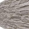 imageEkena Millwork 45 34quotW x 24 12quotH x 1 14quotD Canyon Ridge Stacked Stone StoneWall Faux Stone Siding Panel Smokey RidgeGrey Granite