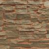 imageEkena Millwork 45 34quotW x 24 12quotH x 1 14quotD Canyon Ridge Stacked Stone StoneWall Faux Stone Siding Panel Smokey RidgeIron Mill
