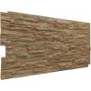 imageEkena Millwork 45 34quotW x 24 12quotH x 1 14quotD Canyon Ridge Stacked Stone StoneWall Faux Stone Siding Panel Smokey RidgeIron Mill