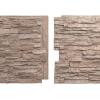 imageEkena Millwork 45 34quotW x 24 12quotH x 1 14quotD Canyon Ridge Stacked Stone StoneWall Faux Stone Siding Panel Smokey RidgeMount Vernon