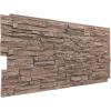 imageEkena Millwork 45 34quotW x 24 12quotH x 1 14quotD Canyon Ridge Stacked Stone StoneWall Faux Stone Siding Panel Smokey RidgeNorth Hill
