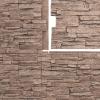 imageEkena Millwork 45 34quotW x 24 12quotH x 1 14quotD Canyon Ridge Stacked Stone StoneWall Faux Stone Siding Panel Smokey RidgeNorth Hill