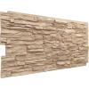 imageEkena Millwork 45 34quotW x 24 12quotH x 1 14quotD Canyon Ridge Stacked Stone StoneWall Faux Stone Siding Panel Smokey RidgeOcean Floor