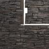 imageEkena Millwork 45 34quotW x 24 12quotH x 1 14quotD Canyon Ridge Stacked Stone StoneWall Faux Stone Siding Panel Smokey RidgeRiver Moss