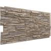 imageEkena Millwork 45 34quotW x 24 12quotH x 1 14quotD Canyon Ridge Stacked Stone StoneWall Faux Stone Siding Panel Smokey RidgeRockwall
