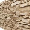 imageEkena Millwork 45 34quotW x 24 12quotH x 1 14quotD Canyon Ridge Stacked Stone StoneWall Faux Stone Siding Panel Smokey RidgeSandstone