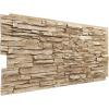 imageEkena Millwork 45 34quotW x 24 12quotH x 1 14quotD Canyon Ridge Stacked Stone StoneWall Faux Stone Siding Panel Smokey RidgeSandstone
