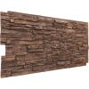 imageEkena Millwork 45 34quotW x 24 12quotH x 1 14quotD Canyon Ridge Stacked Stone StoneWall Faux Stone Siding Panel Smokey RidgeSedona